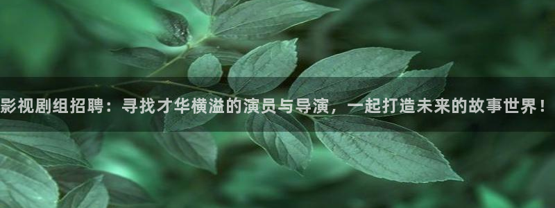 老光棍影院手机：影视剧组招聘：寻找才华横溢的演员与导演，一起打造未来的故事世界！